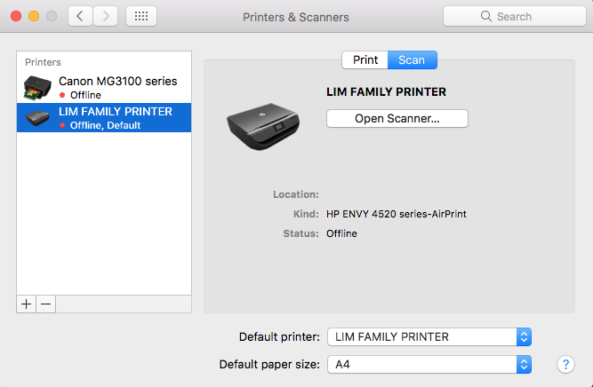 A4 scanning for mac download